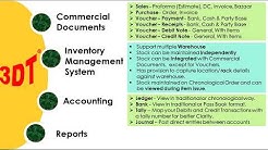 High level overview, Demo of Comercial documents, Invoicing, Billing, Inventory Management System, Stock Management system,  Accounting,Ledger, Reporting, Customised Business solutio  